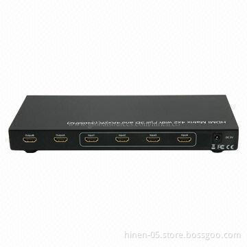HDMI Matrix, with Full 3D and 4x2K (340MHz), Supports Highest Video Resolution 4x2K